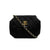 Chanel Vintage 90's Quilted Octagon CC Shoulder Black Excellent Handbag
