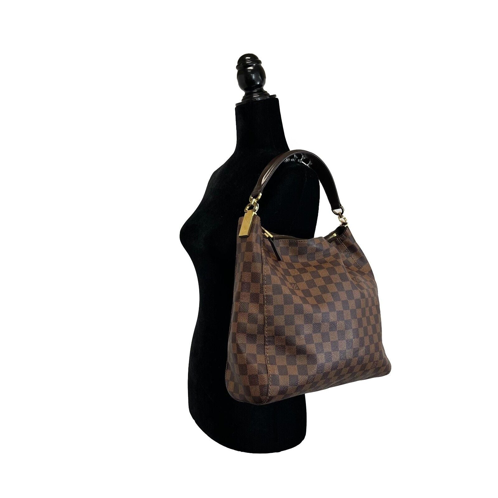 Louis Vuitton Damier Ebene Portobello PM - Brown Hobos, Handbags -  LOU759268