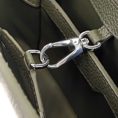 Louis Vuitton - New Capucines BB - Khaki Green Top Handle Crossbody