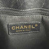 CHANEL - Mademoiselle Large Shopping Tote -Black Leather CC Chevron Shoulder Bag