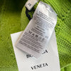 Bottega Veneta Excellent Chenille Knitted Alphabet Sweater Green XS US 0