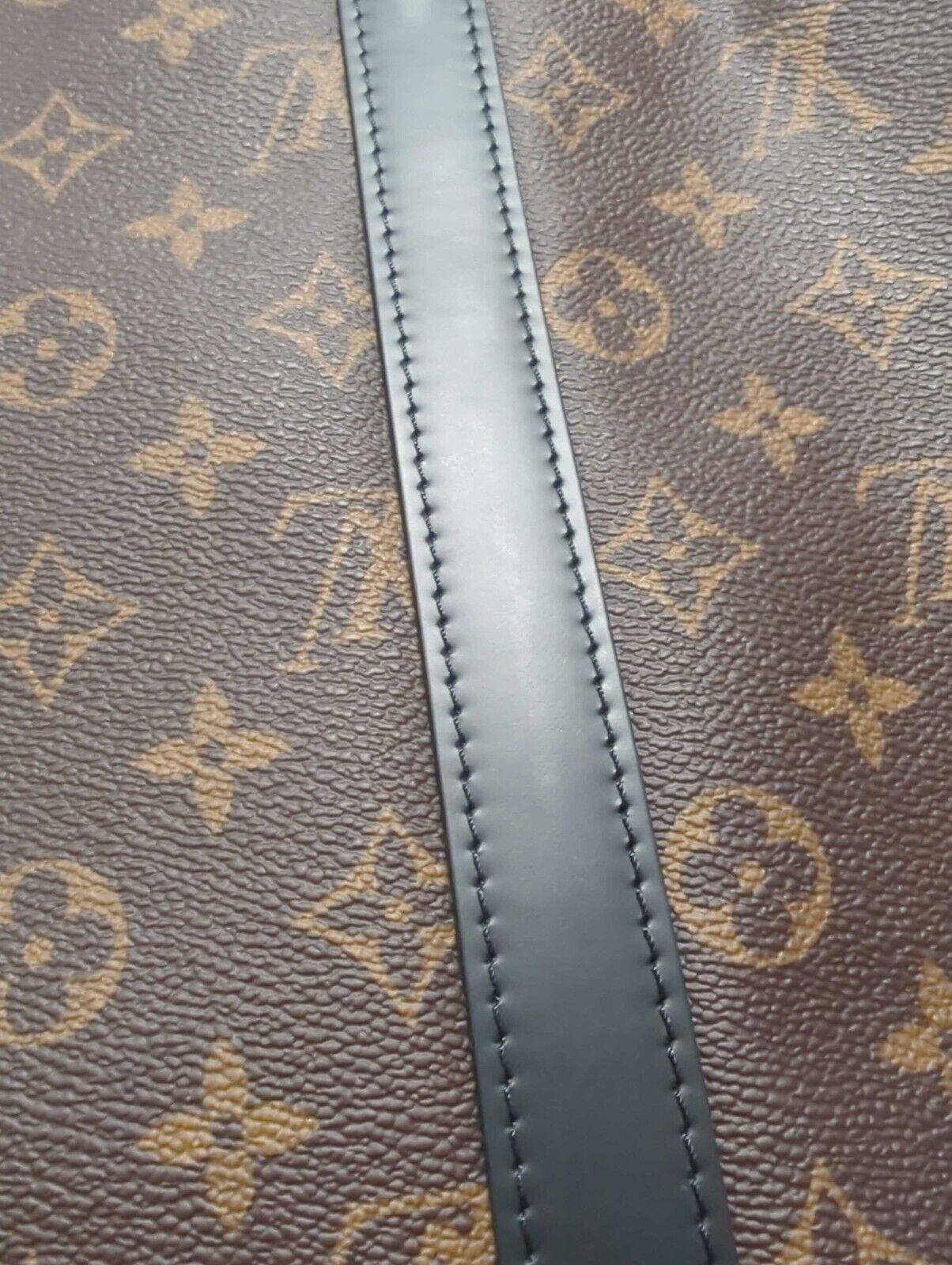 Louis Vuitton Monogram Macassar Keepall Bandouliere 45 M56711 Men  w/Accessories