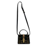 Gucci - New w/o Tags - Black Sylvie Animalier Mini Top Handle w/ Strap