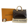 Louis Vuitton - New 30 Speedy - Brown / Beige Monogram Canvas Top Handle Bag