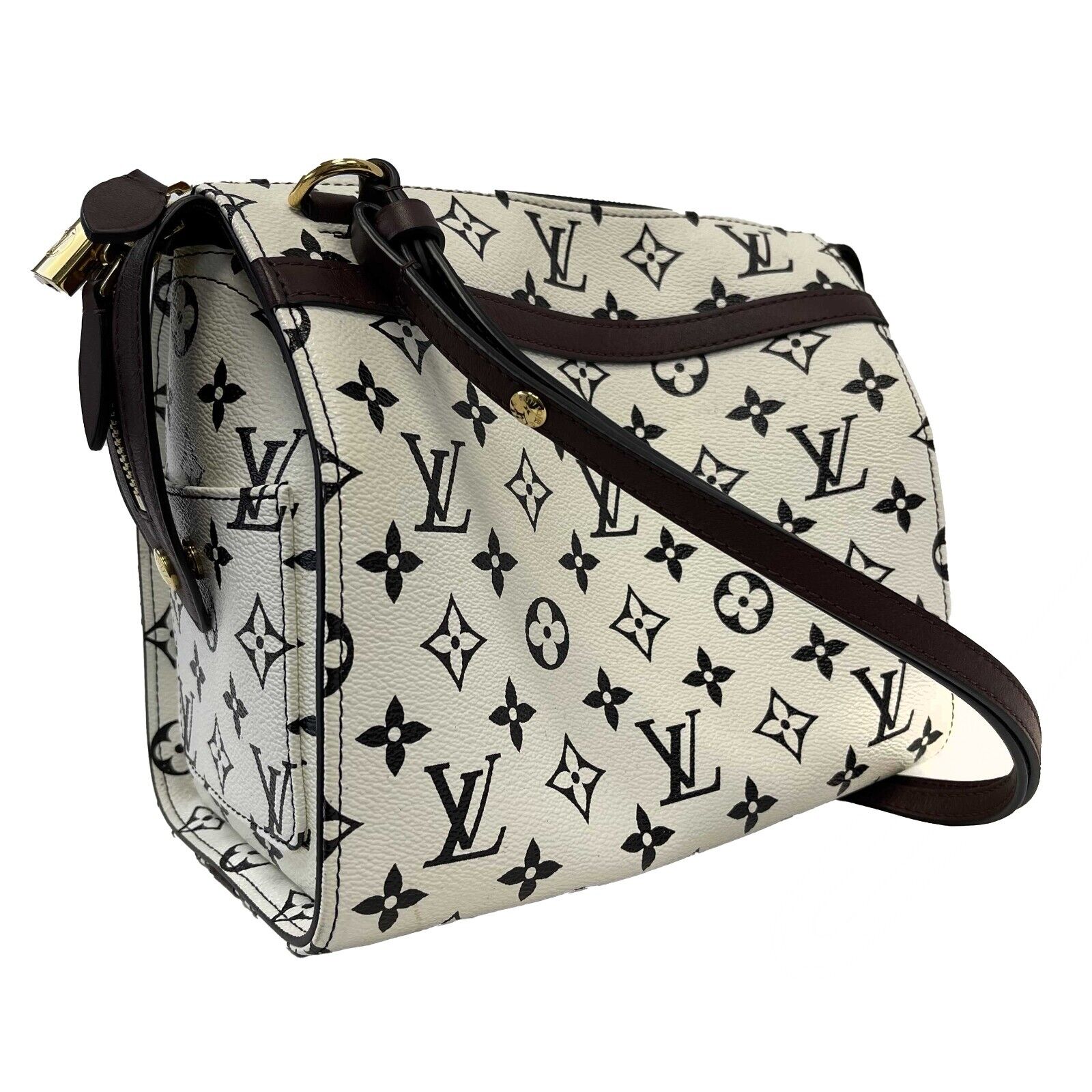 Louis Vuitton - Speedy  Bag Monogram Canvas PM White / Brown