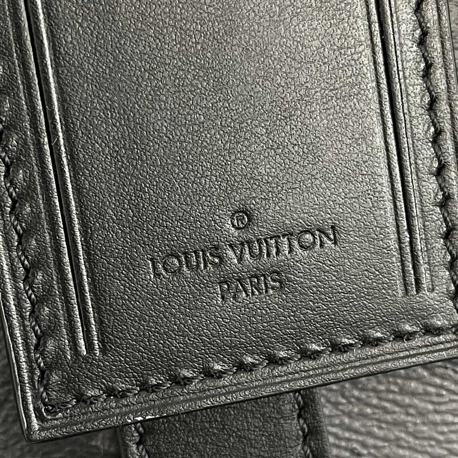 Louis Vuitton Reverse Monogram Eclipse Canvas Keepall Bandouliere