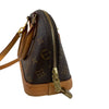 Alma Monogram Canvas BB Brown Good Handbag Crossbody Bag W/ Lock & Key