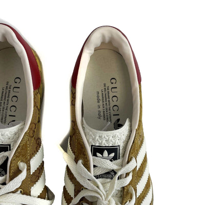 Gucci - X Adidas Gazelle Sneaker - Beige Brown US 8.5