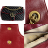 Gucci GG Marmont Flap Diagonal Quilted Leather Small
