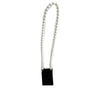 CHANEL - CC Card Holder With Pearl Chain Shoulder Strap