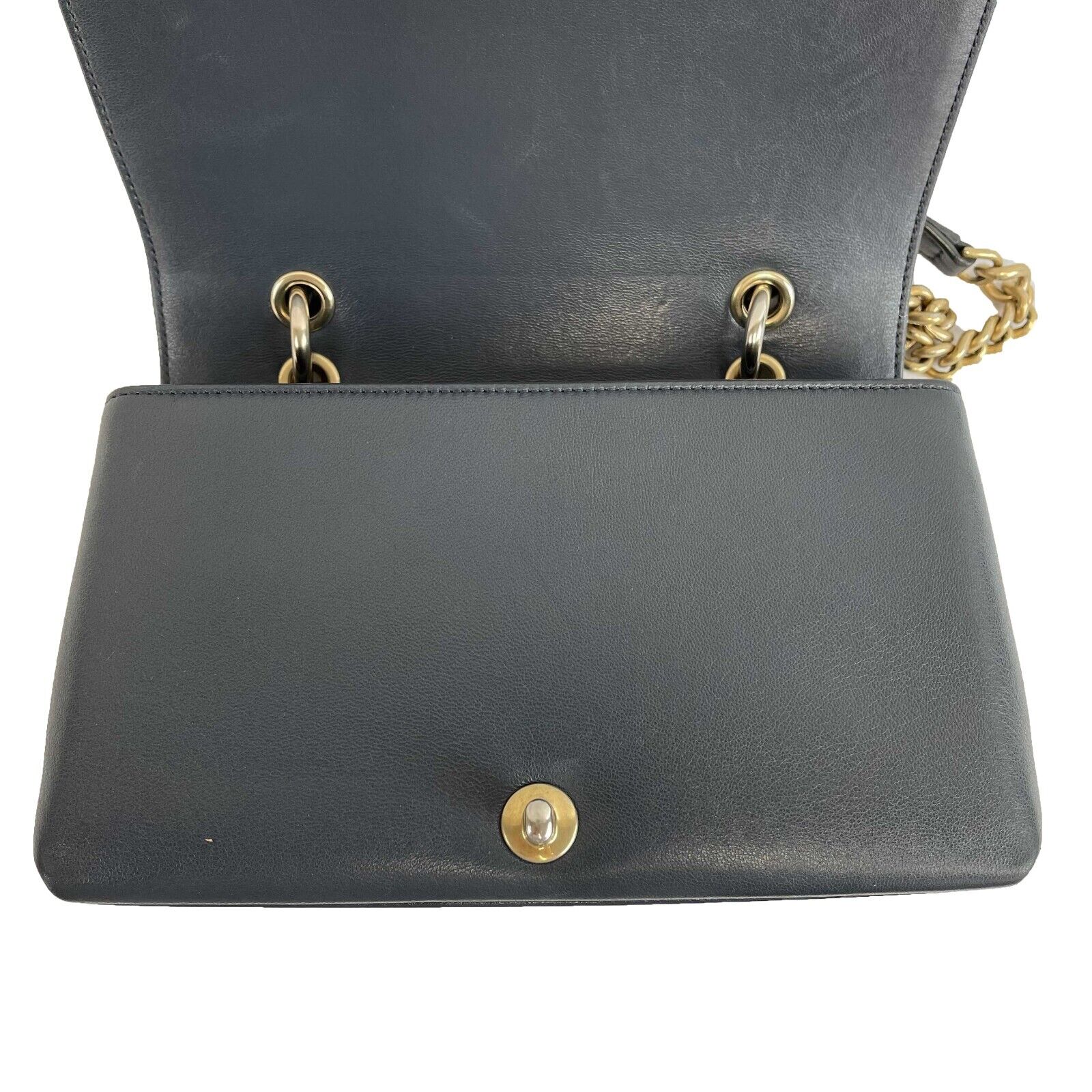 CHANEL - 2Way Bag V Stitch CC Coco Mark Black Leather Top Handle Cross -  BougieHabit