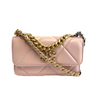 CHANEL - NEW 2023 - 19 Wallet on a Chain Bag - CC Light Pink Crossbody Bag WOC