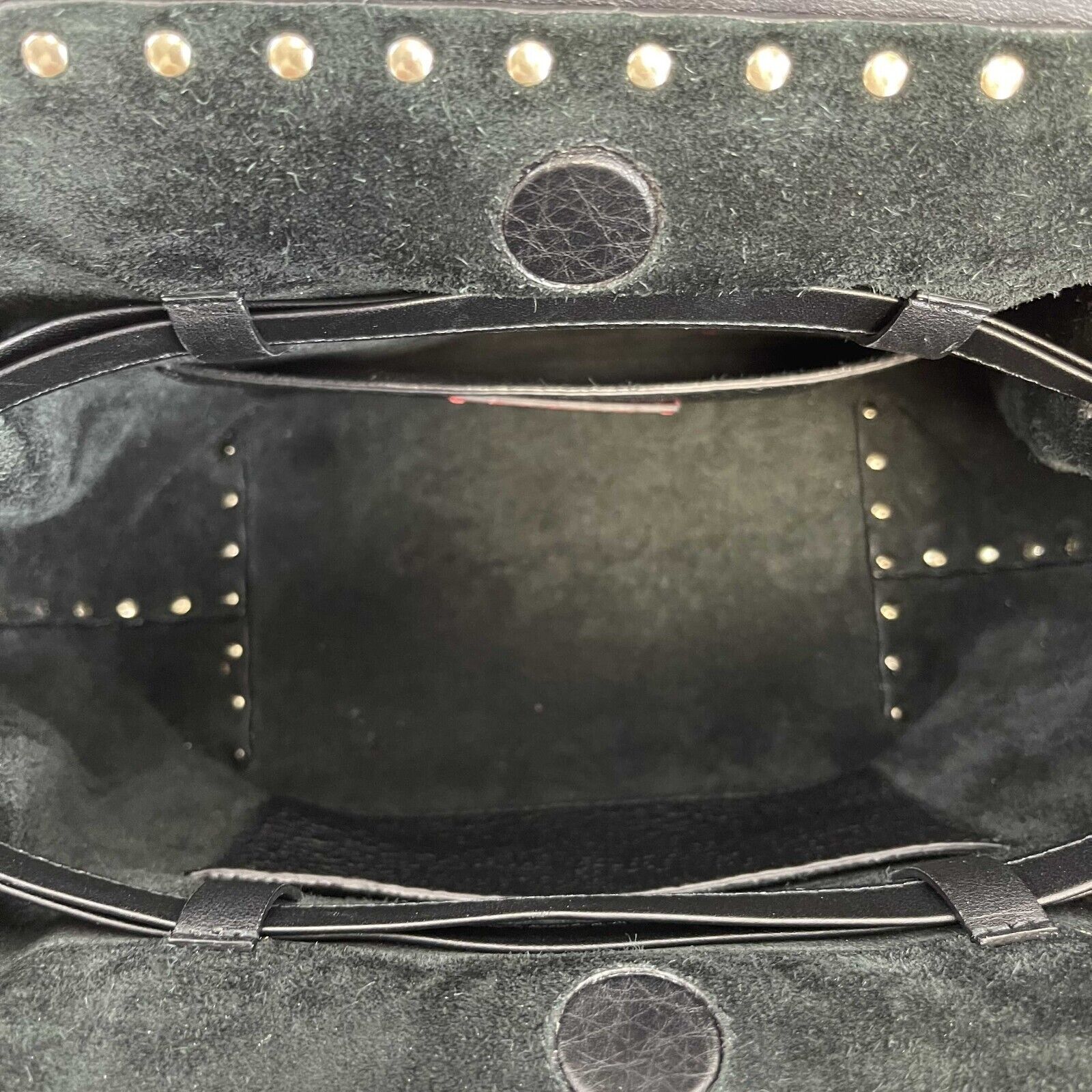 Valentino - Rockstud Drawstring Black Leather Shoulder Bag / Crossbody -  BougieHabit