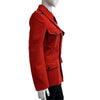 Yohji Yamamoto Y's Red Label Wool Long Sleeve Jacket US 2 Red Pristine