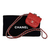 CHANEL - Pristine - Quilted Caviar Leather CC Airpod Pro Case / Necklace
