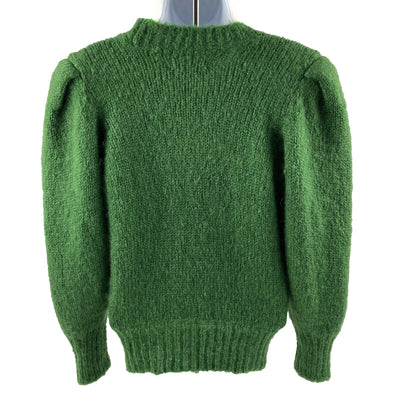 Isabel Marant - Excellent - Emma Knit Wool Sweater - Green - 34 - XS - Top