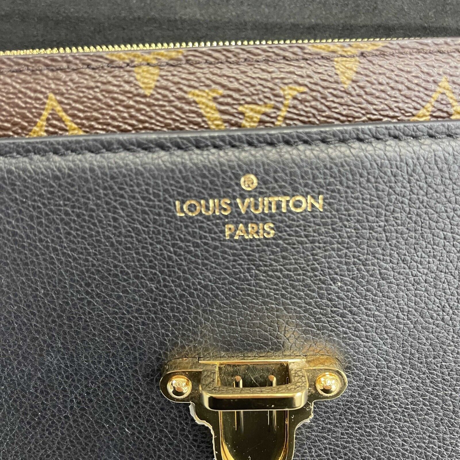 LOUIS VUITTON Victoire Monogram Canvas Shoulder Crossbody Bag