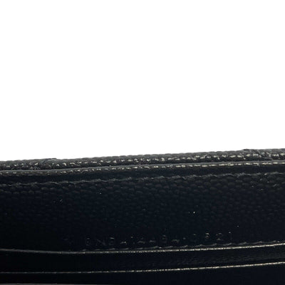 Saint Laurent - YSL - Small Envelope Wallet in Grain De Poudre Embossed Leather
