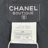 CHANEL - Vintage 97P Silk Floral Dress - Black Printed -Size FR 40 US 8