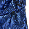 CHANEL - Fall 2012 Runway 12A Metallic Strapless Dress - Blue Geometric 38 US 6