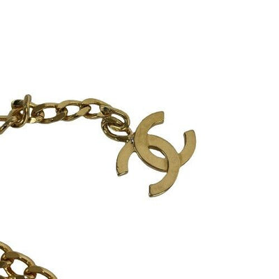 Chanel - Excellent - 97P CC Vintage Gold Chain Belt / Necklace