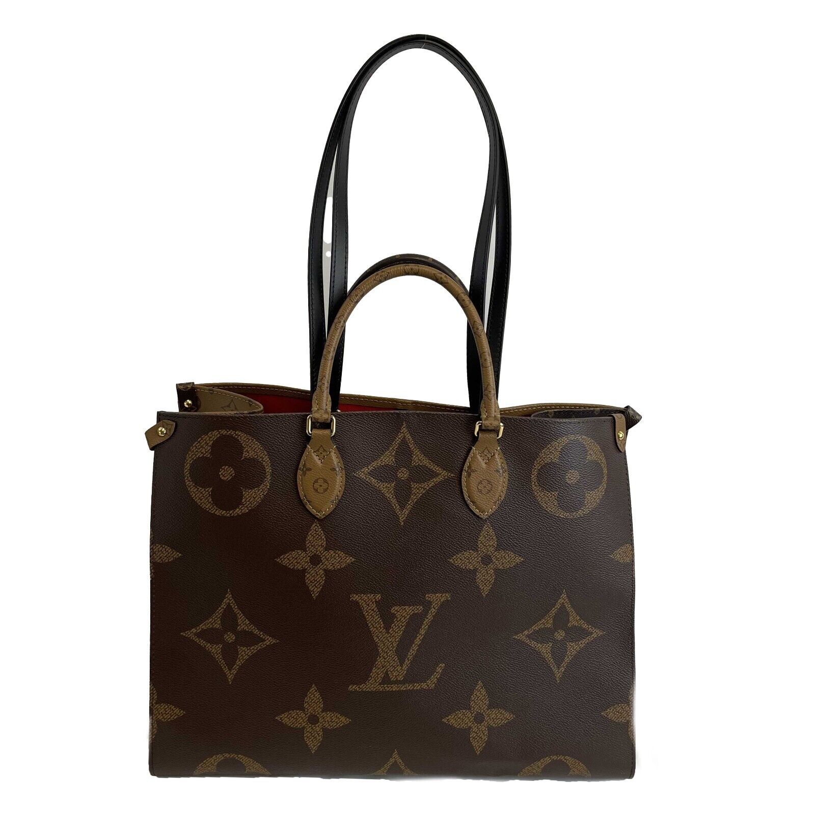 Louis Vuitton Limited Edition Onthego MM Monogram Brown in Coated