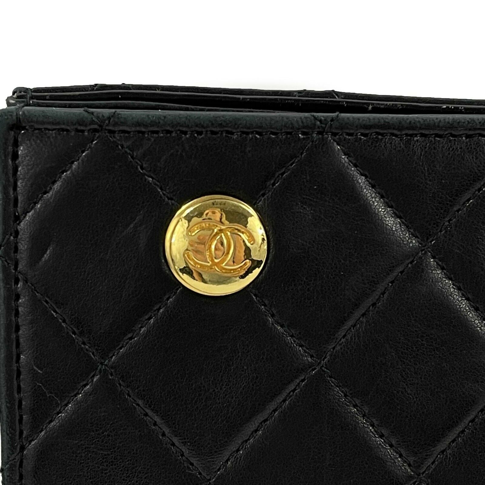 Chanel Black Fur Drawstring Bag with Gold and Silver Hardware – The Hangout