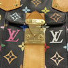 Louis Vuitton - LV - Black Monogram Multicolor Speedy 30 - Top Handle Satchel