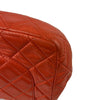 Chanel - Classic Single Flap Jumbo Quilted Lambskin - Champagne Gold Red Handbag