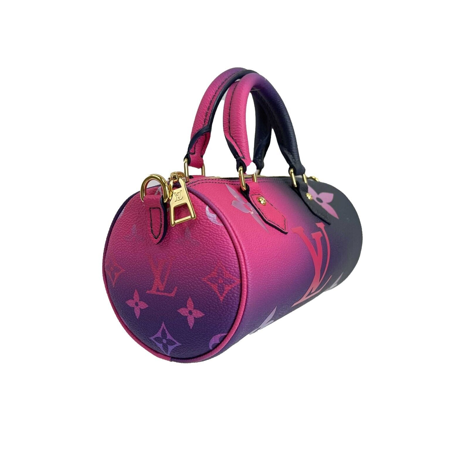 Papillon bb cloth crossbody bag Louis Vuitton Purple in Cloth