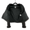 CHANEL Vintage 03A Mink Fur Metallic Tweed Black, Brown42, US 10 Gold Jacket