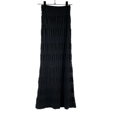 Missoni - Pristine - Knit Tiered Maxi Skirt - Black - 38 US XS