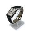 Cartier - TANK MUST WATCH Extra- Large Black Steel / Leather Automatic WSTA0040