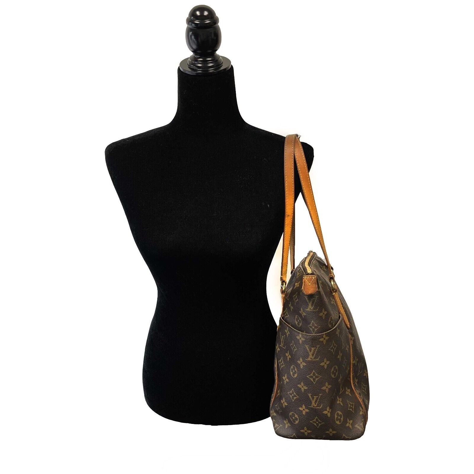 Louis Vuitton - LV - Totally MM - Brown Monogram Tote / Shoulder Bag