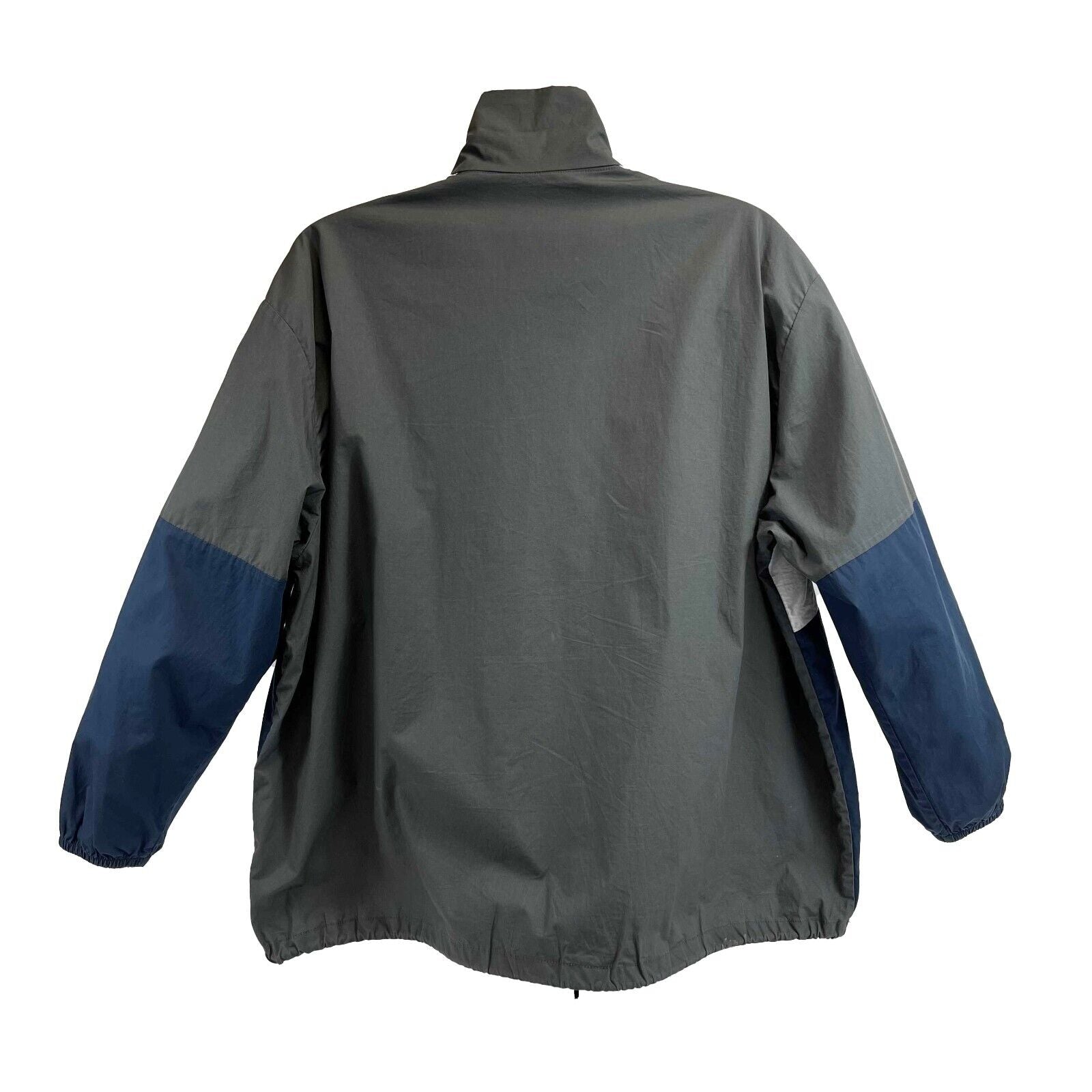 Balenciaga - Oversized Logo Track Jacket - Grey and Blue - 38 US 8 