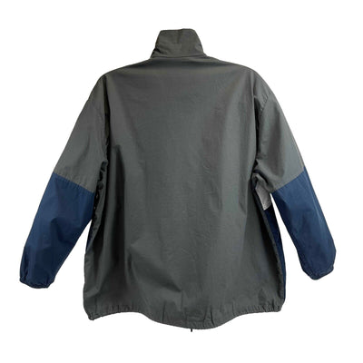 Balenciaga - Oversized Logo Track Jacket - Grey and Blue - 38 US 8