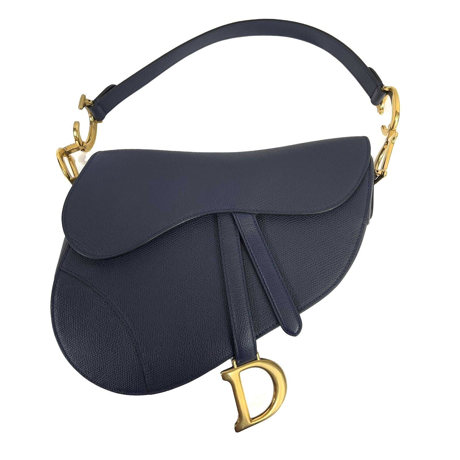 Christian Dior Handbags Navy blue Cloth ref196623  Joli Closet