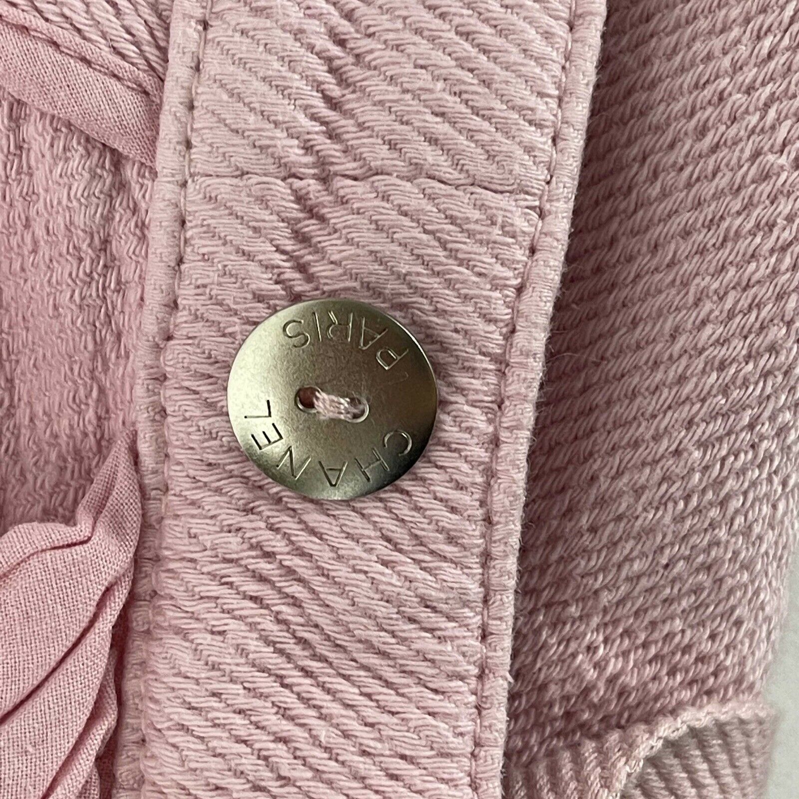Chanel pink shorts with coating  Unique Designer Pieces