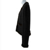 CHANEL Vintage 03A Mink Fur Metallic Tweed Black, Brown42, US 10 Gold Jacket