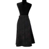 Yohji Yamamoto + Noir - Muted Plaid A-Line Skirt - Black Multi - Size 1