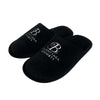 Balenciaga - New w/ Tags - Black Velour Slippers - 42 US 9