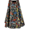 Alice + Olivia - Flora Shiny Printed Midi - Multi-Colored Skirt - Size 0