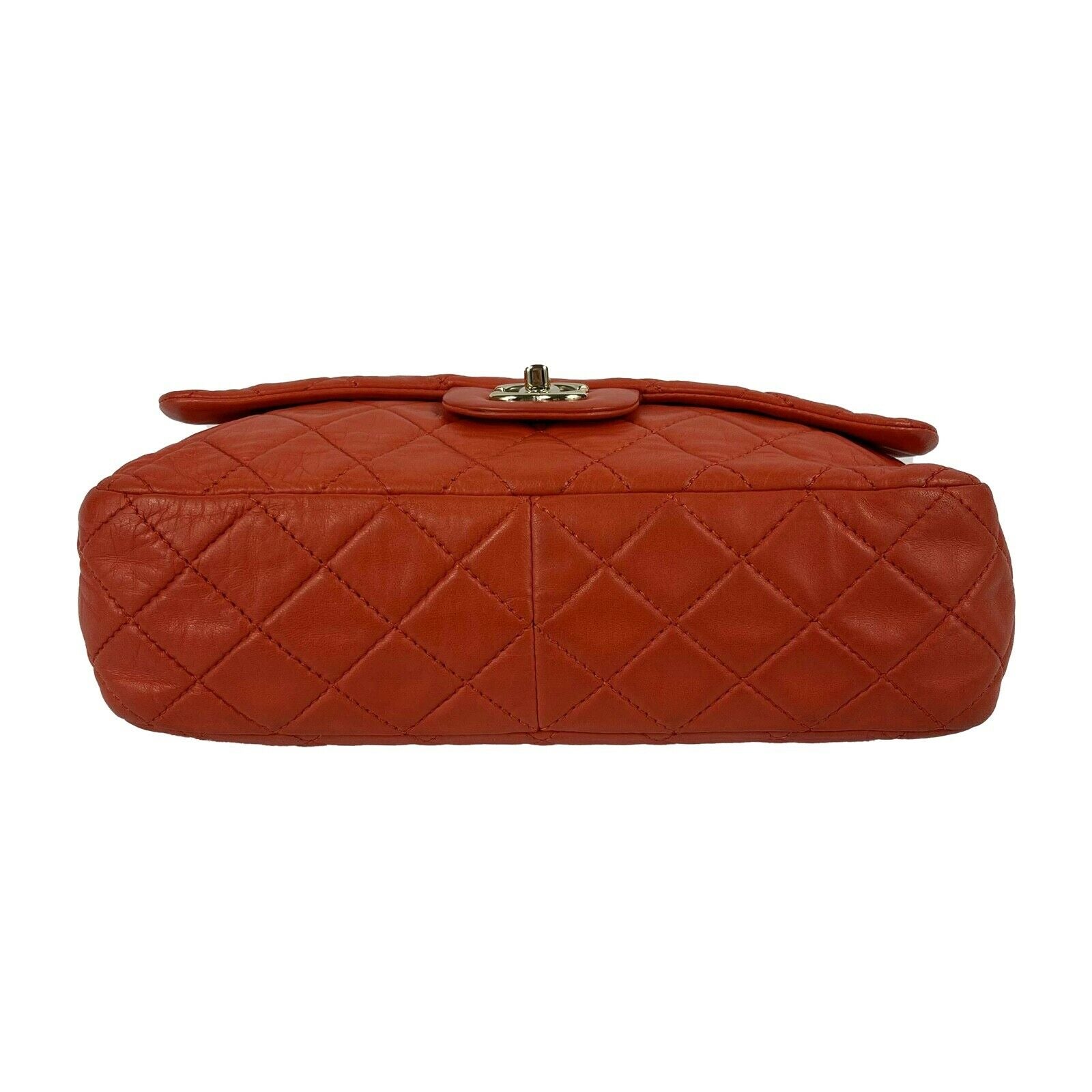 Chanel - Classic Single Flap Jumbo Quilted Lambskin - Champagne
