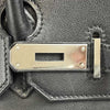 Hermes - Birkin 35 Black Swift Leather Noir PHW Palladium Hardware 2010