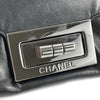 CHANEL - Giant Mademoiselle Lock Chain Shoulder Bag - Small Black Crossbody