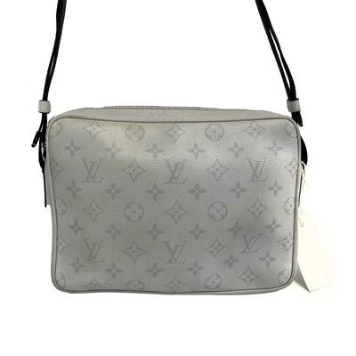 Louis Vuitton - Outdoor Messenger Monogram Gray Taigarama Bag - BougieHabit