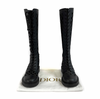 Christian Dior - D-Trap Black High Boots in Matt Calfskin 35.5 US 5.5 BRAND NEW