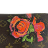 Louis Vuitton - Monogram Roses Zippy Brown Wallet - Zip Around Card Holder