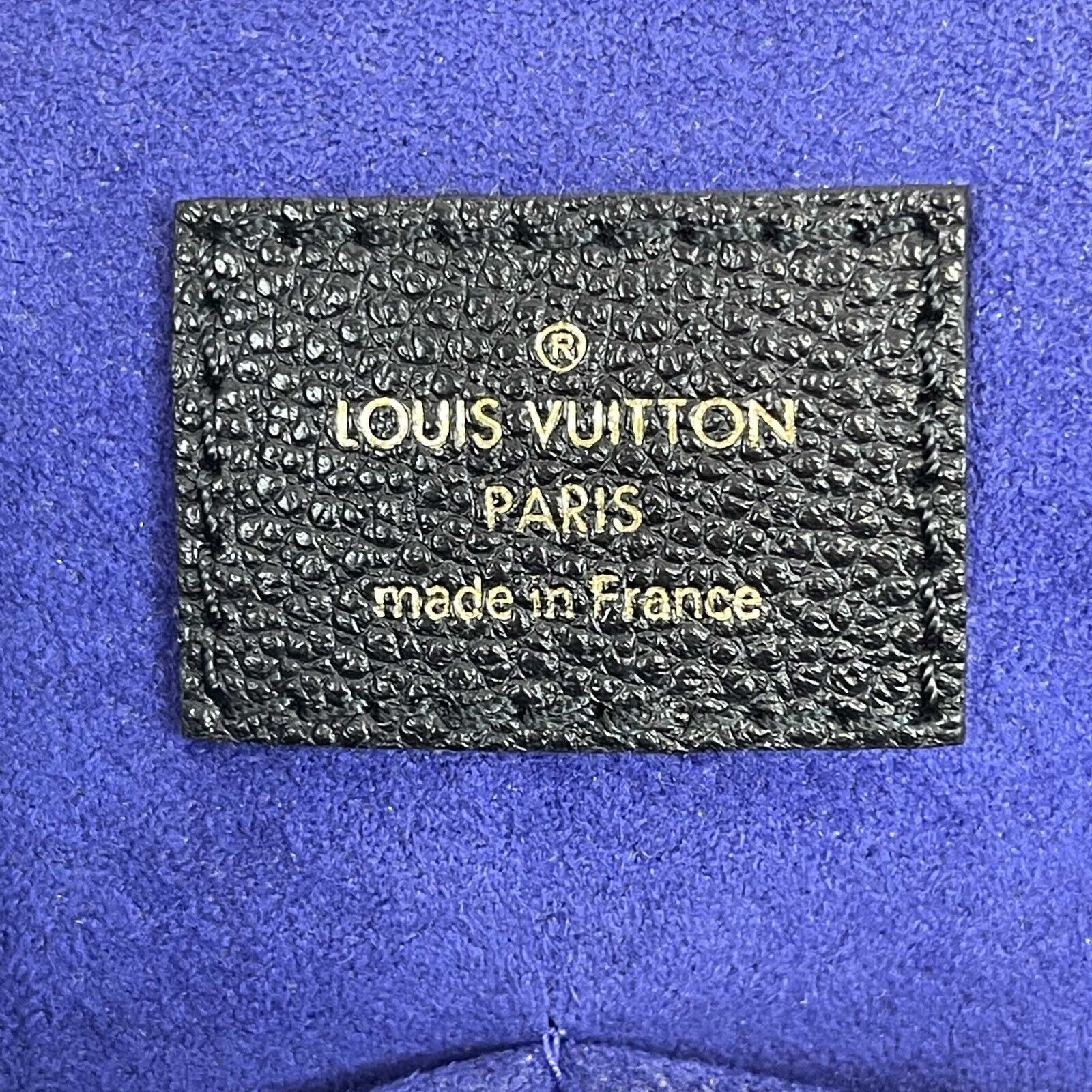 Authentic Louis Vuitton Empreinte Neo Alma PM Creme Handbag