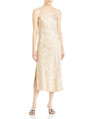 Lucy Paris - New w/ Tags-Remi Floral Jacquard Slip Dress - Size S
